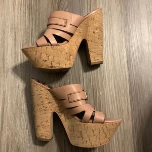 Sam Edelman Chase Cork Platform Heel